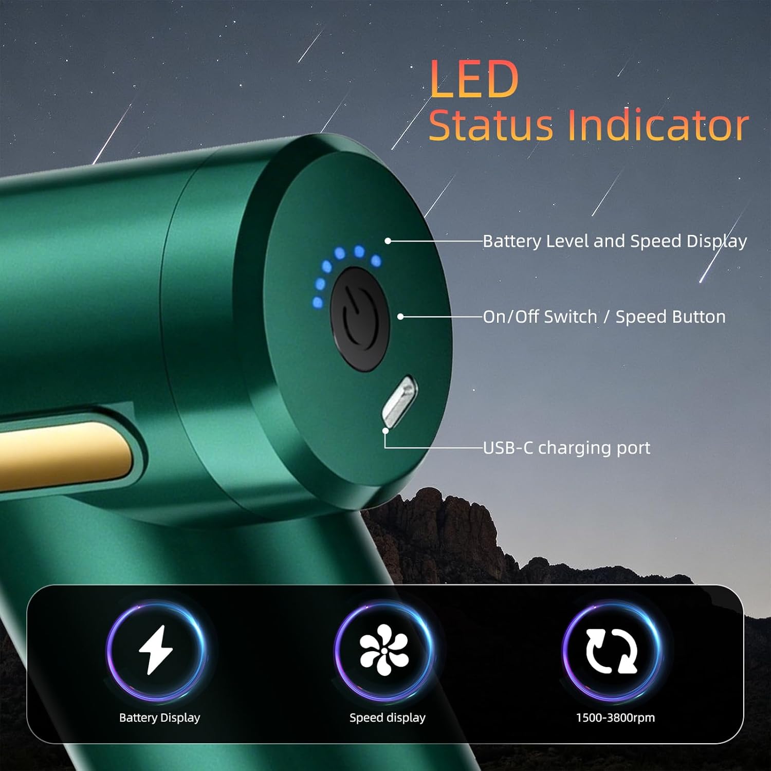 Massage Gun, Electric Massager, Suitable for Whole Body to Relieve