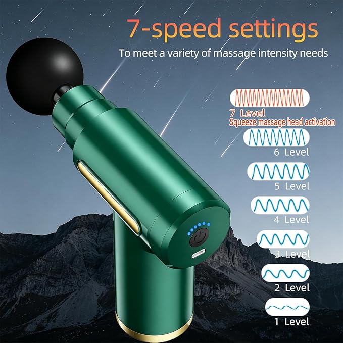 Massage Gun, Electric Massager, Suitable for Whole Body to Relieve